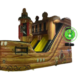 Toboggan bateau pirate